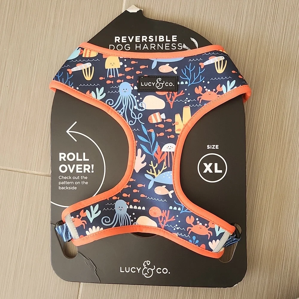 Lucy & Co. Reversible Dog Harness XL